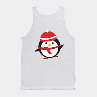 Cartoon Cute Penguin Art Prints Tank Top